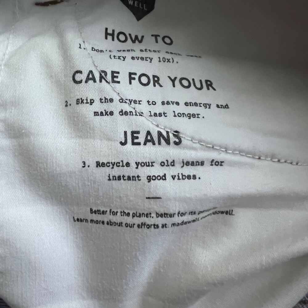 Madewell Light Blue Cropped Ankle Jeans - Picture 13 of 13